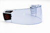 Hiro 3-PRO Straight-Cut Hockey Visor (Carbon-Tint)