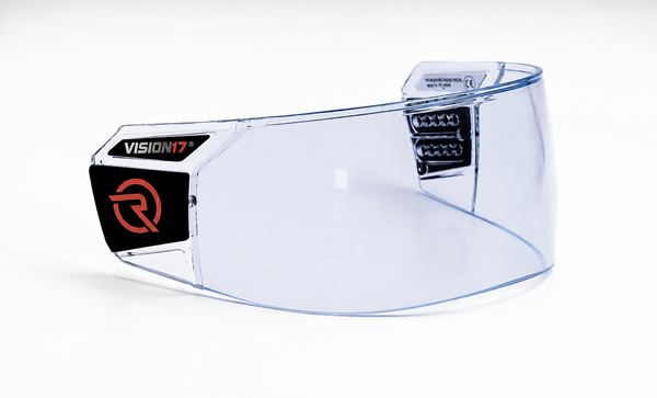 Hiro 7-PRO Modified Straight-Cut Hockey Visor (Carbon-Tint)