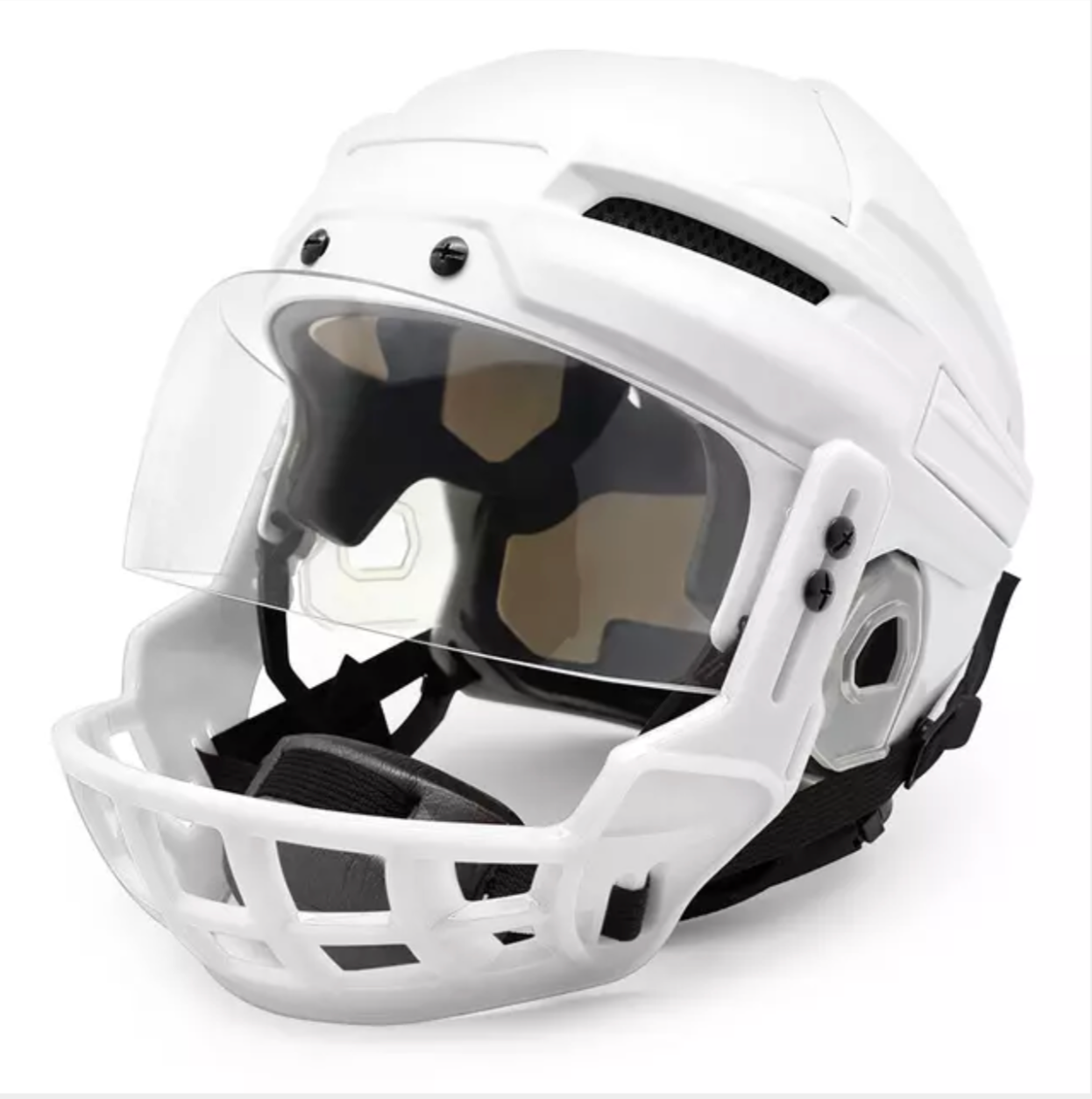 Ronin Jawbone - Lower Face Protection (WHITE) No visor or helmet included