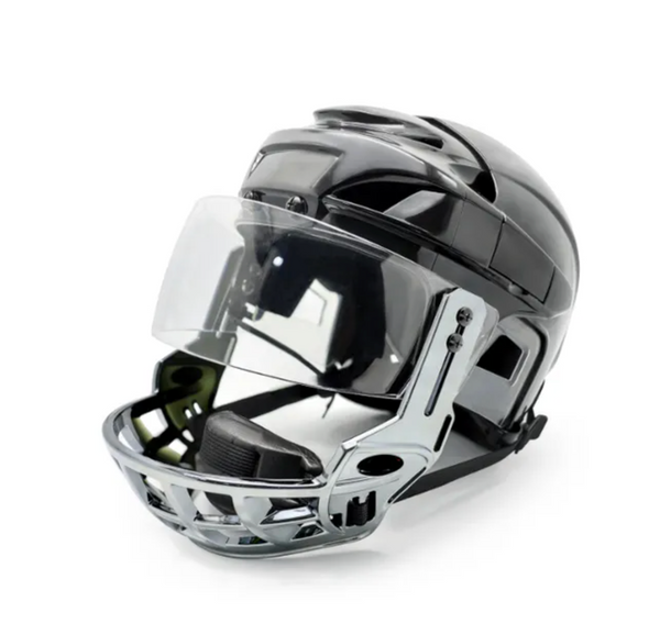 Ronin Jawbone SILVER MIRROR - Lower Face Protection (IN-STOCK) No visor or helmet included
