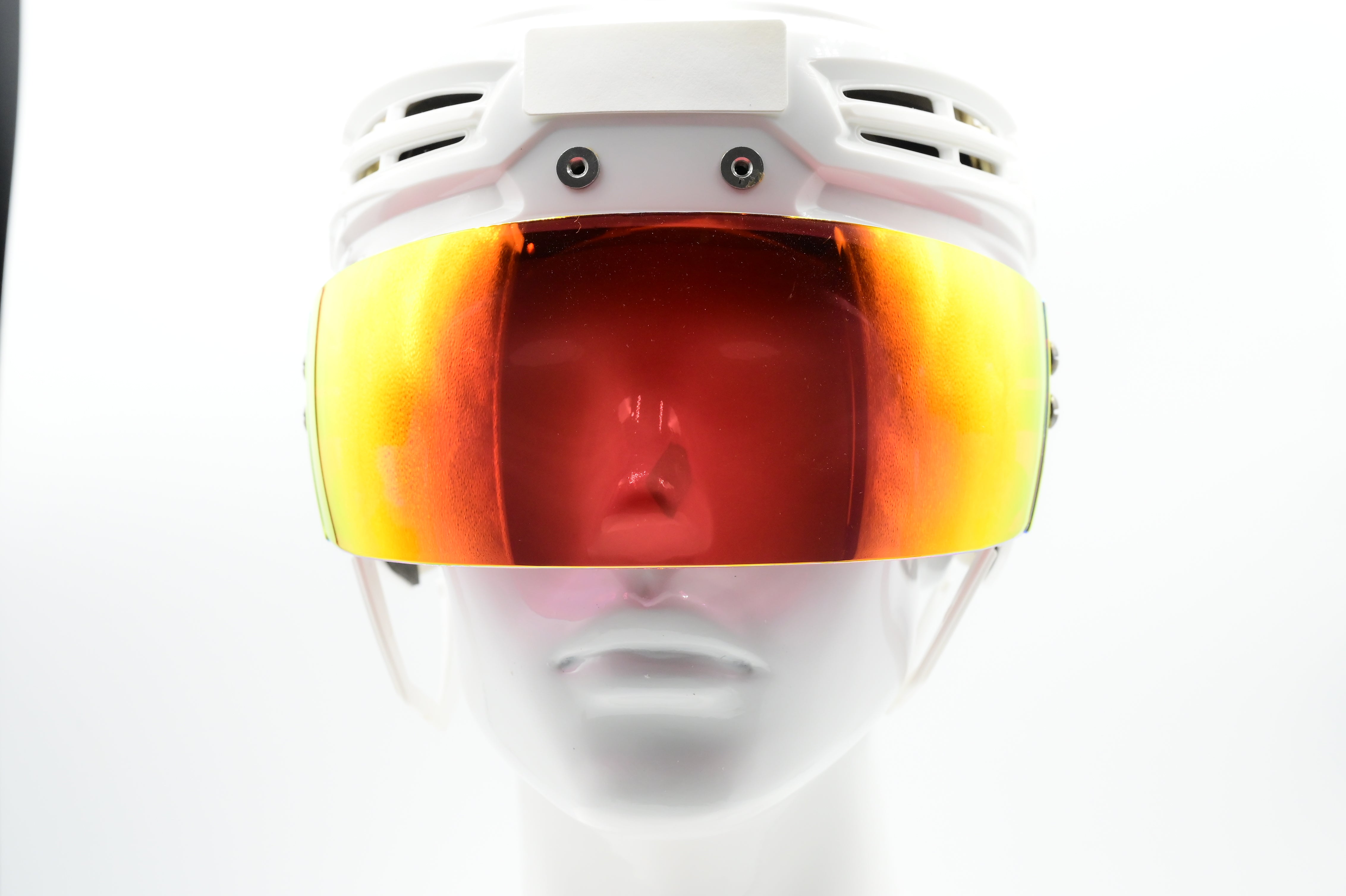 (IN-STOCK!) Ronin R3-RA Red Mirrored Straight Cut Visor