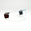 Hiro 7 Clear Aviator Cut Hockey Visor