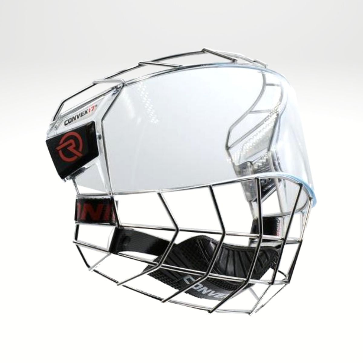 thumbnail image 2 of TronX S920 Senior Hockey Full Face Shield – Hybrid Visor & Cage Combo – Clear 2 of 6