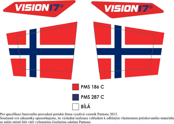 Flag Caps for Hiro and MK5-X - USA, CAN, UK, SWE, FIN, NOR, more!