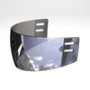 (IN-STOCK) Ronin R3M SILVER Mirrored Straight Cut Hockey Visor