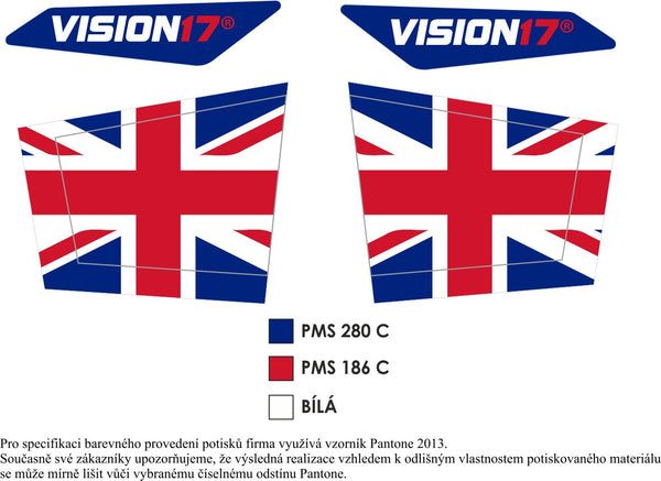 Flag Caps for Hiro and MK5-X - USA, CAN, UK, SWE, FIN, NOR, more!