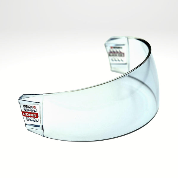 (SOLD-OUT) Ronin X3-PRO Tinted Straight Cut Hockey Visor