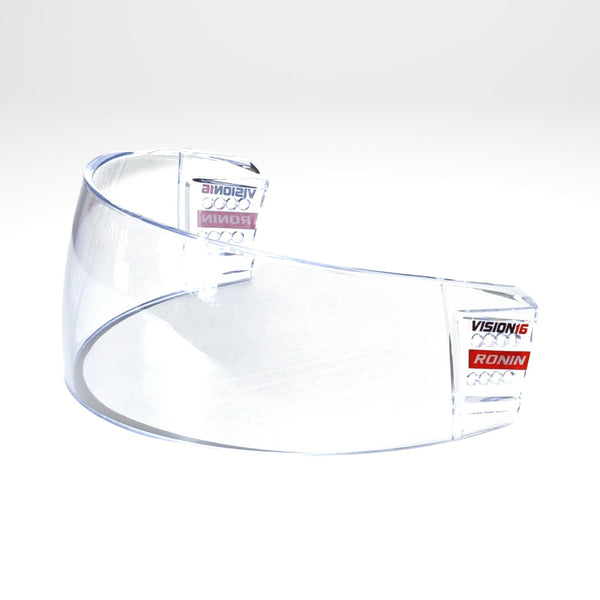 Ronin X3-PRO Clear Straight Cut Hockey Visor